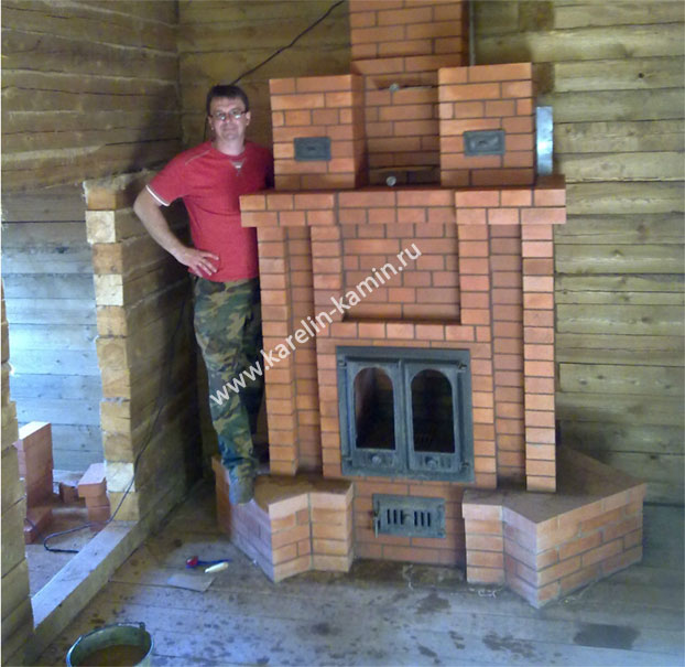 Фотография каминопечи №128 - karelin-kamin.ru