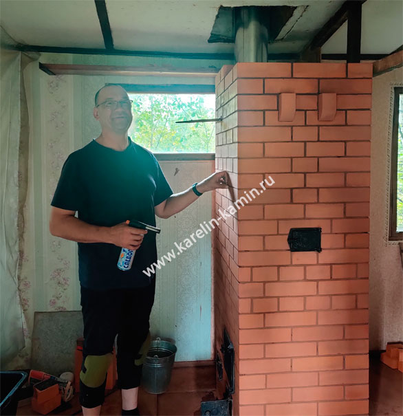 Фотография отопительной печи - karelin-kamin.ru