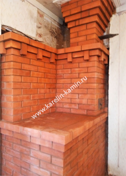 Фотография печи с лежанкой - karelin-kamin.ru