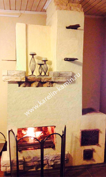Фотография ПОВ с камином №114 - karelin-kamin.ru