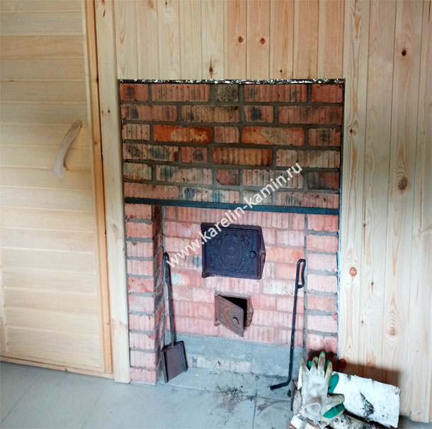 Фотография печи №101 Банная печь - каменка - karelin-kamin.ru