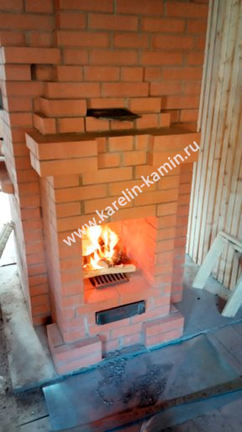 Фотография печи-камина №109 - karelin-kamin.ru