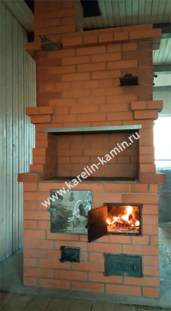 Фотография печи-камина №109 - karelin-kamin.ru