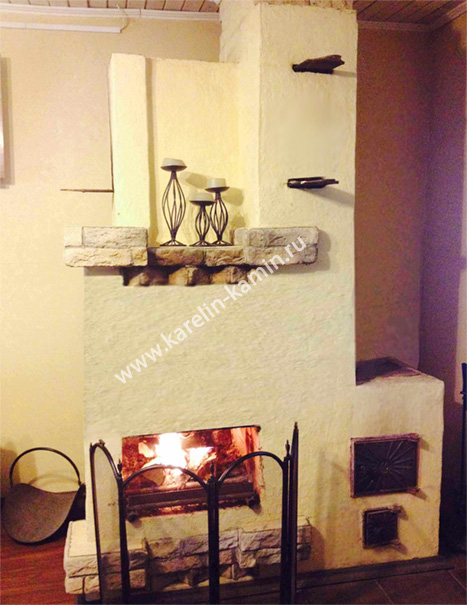 Фотография печи-камина №114 - karelin-kamin.ru
