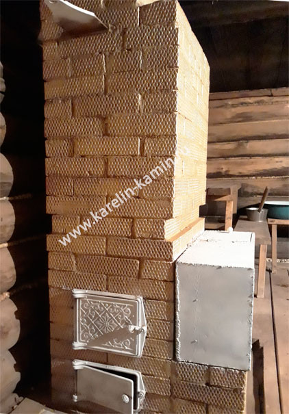 Фотография печи №124 Банная печь - каменка - karelin-kamin.ru