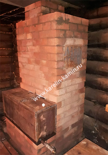 Фотография печи №124 Банная печь - каменка - karelin-kamin.ru