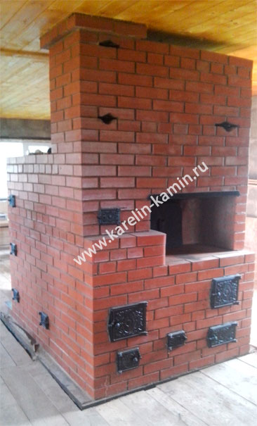 Фотография русской печи №132(А) - karelin-kamin.ru