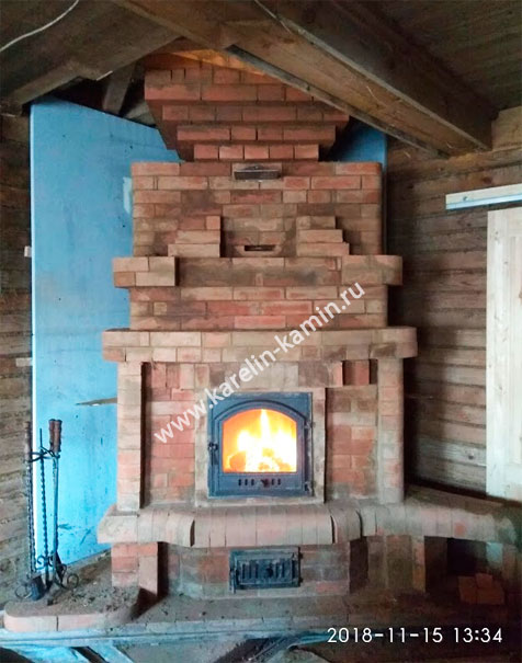 Фотография каминопечи №148(А) - karelin-kamin.ru