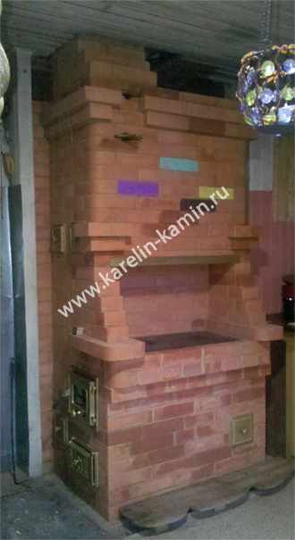 Фотография печи №15 ПОВ – 2400 - karelin-kamin.ru