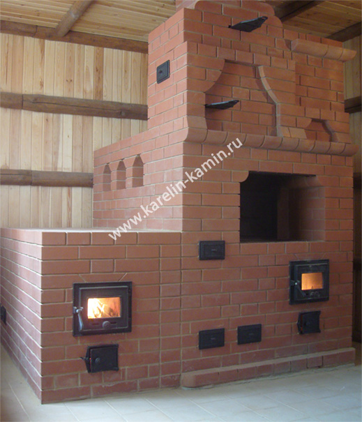 Фотография русской печи №164(А)  - karelin-kamin.ru