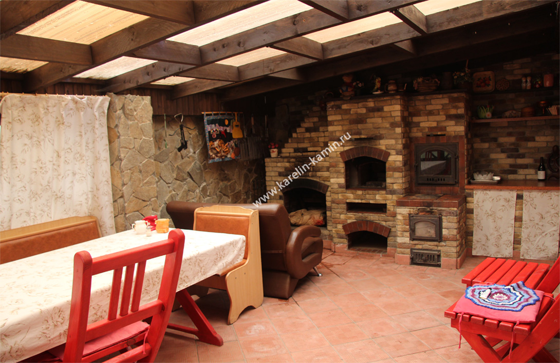 Фотография барбекю-комплекса №179(Б) - karelin-kamin.ru