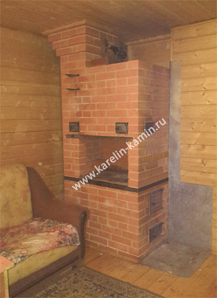 Фотография печи №185 ПОВ – 2800 - karelin-kamin.ru