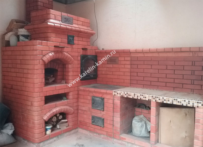 Фотография барбекю-комплекса №190 - karelin-kamin.ru