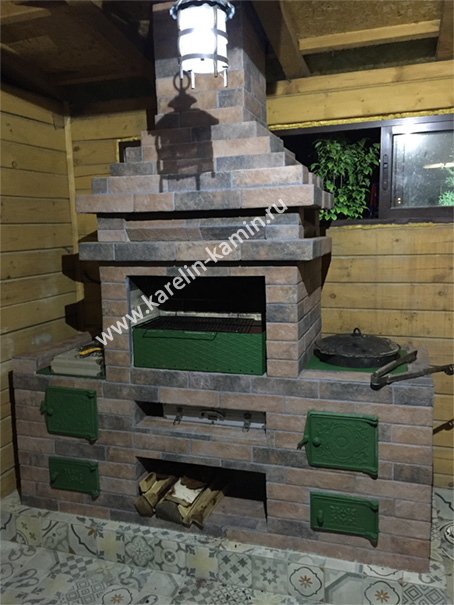 Фотография печного комплекса №198 - karelin-kamin.ru