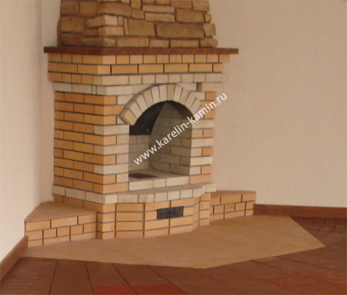 №211 Камин фронтальный