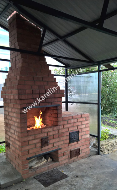 Фотография барбекю-комплекса №226(А) - karelin-kamin.ru