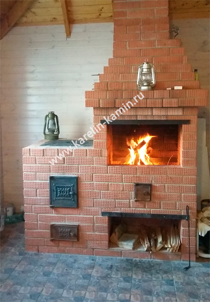 Фотография барбекю-комплекса №226(А) - karelin-kamin.ru