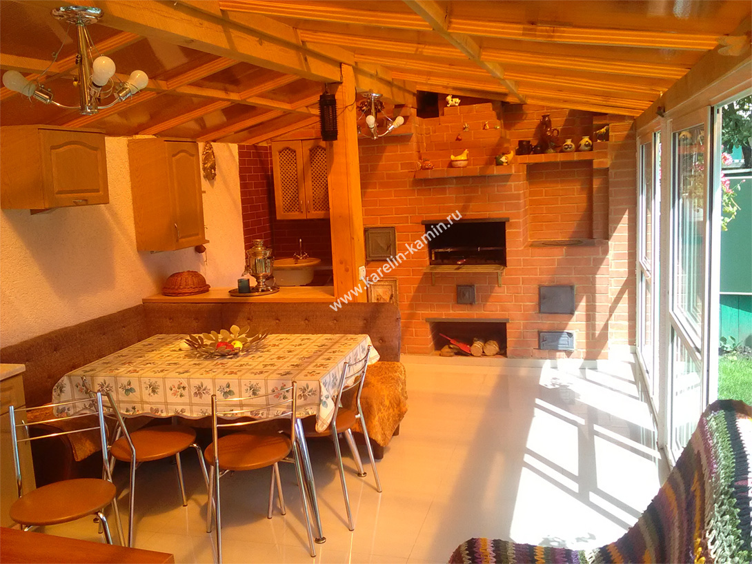 Фотография печного комплекса №227 - karelin-kamin.ru