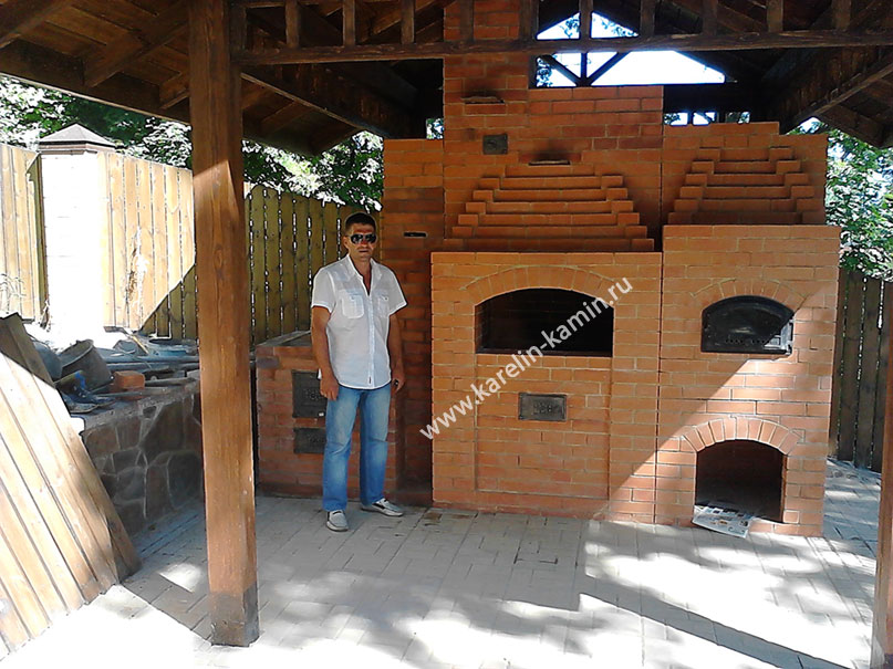 Фотография барбекю-комплекса №233 - karelin-kamin.ru