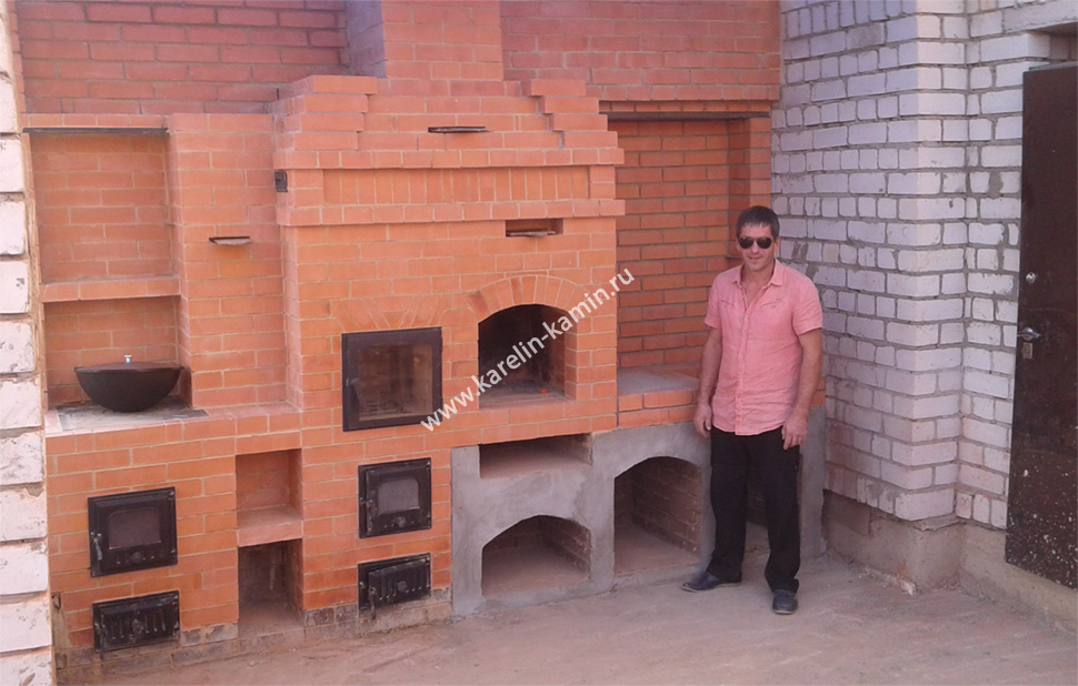 Фотография барбекю-комплекса №233(Б) - karelin-kamin.ru