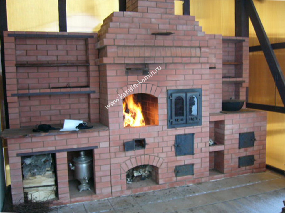 Фотография барбекю-комплекса №233(Б) - karelin-kamin.ru