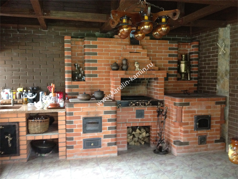 Фотография барбекю-комплекса №235 - karelin-kamin.ru