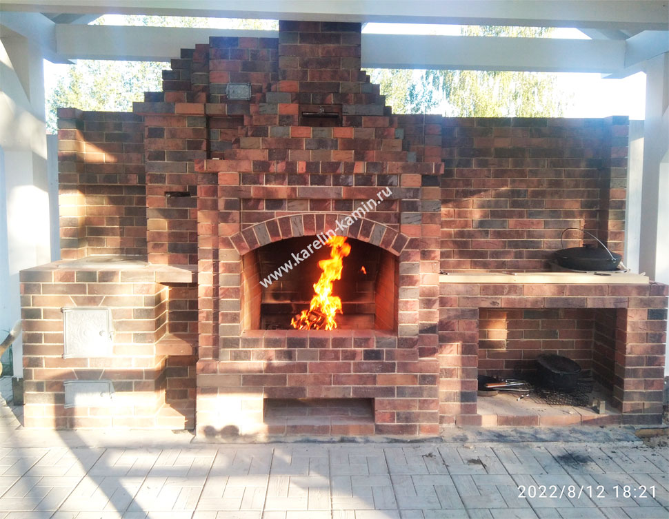 Фотография печного комплекса №238 - karelin-kamin.ru