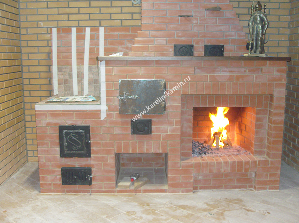 Фотография печного комплекса №246(А) - karelin-kamin.ru