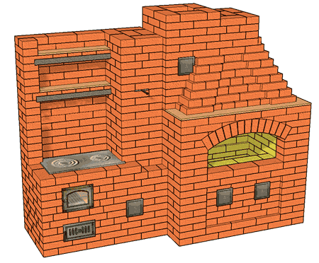 Книга «ПЕЧИ-БАРБЕКЮ»